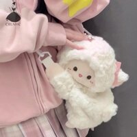 Crlnhc Mới Thời Trang Hoạt Hình Cô Gái Dễ Thương Trái Tim Chim Cánh Cụt Hoang Dã Sang Trọng Ba Lô Nữ Vn