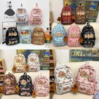 Crlnhc Phim Hoạt Hình Capybara Ba Lô Học Tiểu Học Dung Tích Lớn Nhẹ Ba Lô Vn