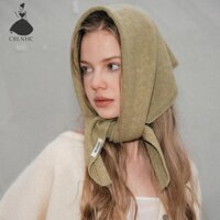 Crlnhc Thời Trang Đơn Giản Hình Tam Giác Khăn Cho Nữ Bé Gái Đa Năng Ấm Khăn Đa Năng Màu Trơn Khăn Mùa Đông Khăn Choàng Quà Tặng Vn