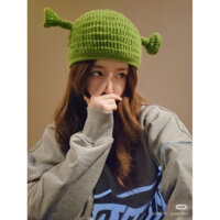 Crochet Monster Hat -mũ len quái vật Shrek