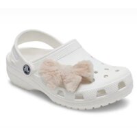 CROCS CHARM_FURRY OVERSIZED BOW