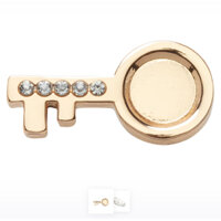 CROCS CHARM_GOLD KEY