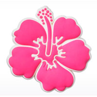 CROCS CHARM_PINK HIBISCUS