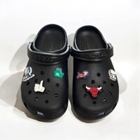 Crocs classic đen hàng không lỗi chính hãng (tặng kèm jibbitz)