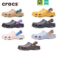 Crocs classic mọi địa hình giày Crocs chính hãng, dép Crocs, giày đi biển lỗ rỗng, logo phong cách cổ điển dành cho nam