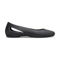 Crocs Giày Búp Bê Đế Bằng Miệng Nông Thiết Kế Dễ Thương Cho Nữ 205873