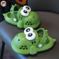 CROCS Hi Baby Dinosaur Dép trẻ em dễ thương cho bé trai và bé gái Mặc dép và cá sấu trong nhà và ngoài trời vào mùa hè
