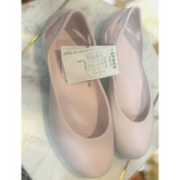CROCS Kadee Flats Ballerina Pink Slip-on hàng xuất chuẩn hãng