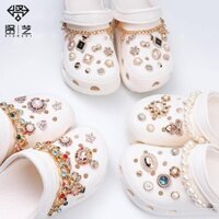 crocs sticker Hạt charm Dùng Để Tự Trang Trí Giàyshoes sticker Accessories Stickers Sandals Shoe Decoration