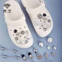 crocs sticker Nút trang trí giày lỗ DIY tiện lợishoes sticker Accessories Stickers Sandals Shoe Decoration