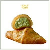 Croissant kem custard matcha – Bánh ngàn lớp kem custard matcha La Paz Foods