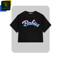 Croptop freesize chữ Babies màu kẹo lollipop ngọt ngào BND183