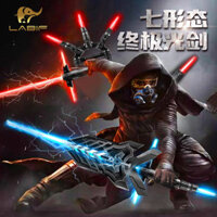 Cross Light Sword Star Wars Laser Sword Đồ chơi trẻ em Boy Planet Light Stick vs. Sword Light Sword Phát sáng Hai trong Một