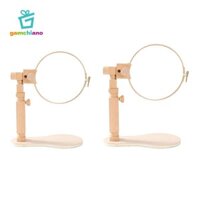 Cross Stitch Đứng Chiều Cao Có Thể Điều Chỉnh DIY Người Hâm Mộ Thực Tế Gỗ Thêu Khung Đứng May Thủ Công Dự Án Thêu Đứng