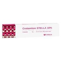 Crotamiton 10% Cream STELLA điều trị bệnh ghẻ, ngứa da do ghẻ (tuýp 20g)