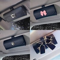 Crown Car Glasses Clip Sun Visor Storage Universal Car Glasses Frame Car Sunglasses Case Seat Clip Car Car glasses clip