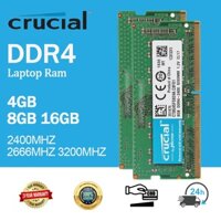 crucial 4gb 8gb 16gb ddr4 ram 2400mhz 2666mhz sodimm memory for Notebook