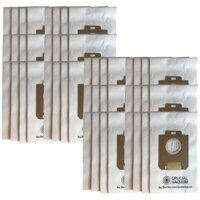 Crucial Vacuum Replacement Vacuum Bag Compatible with Electrolux OX & Eureka S Paper Bags Part # 61230, 61230a, 61230b, 61230c - Fit Harmony Oxygen...
