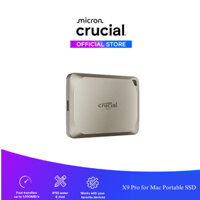 Crucial X9 Pro cho Mac Ổ cứng di động 2TB SSD -   Hàng chính hãng