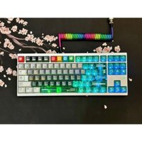 CRUSH80 - BÀN PHÍM CƠ TKL KHUNG NHÔM CNC CAO CẤP / LED RGB / HOTSWAP 5 PIN/ LED VIỀN /TẠ THÉP ĐÃ MOD