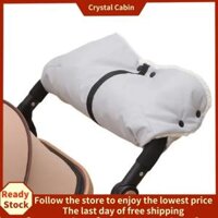 CRYSTAL CABIN Phổ thông Găng tay xe đẩy Ấm áp mùa đông Gió và không thấm nước Phụ kiện xe đẩy em bé Chất lượng cao Trẻ sơ sinh Găng tay Ghế đẩy