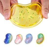 Crystal Gel Hình Trái Tim Miếng Lót Chuột Hỗ Trợ Cổ Tay Silicon Trong Suốt Mềm Mại Nảy Chuột Văn Phòng Còn Lại Cho Cổ Tay Thoải Mái