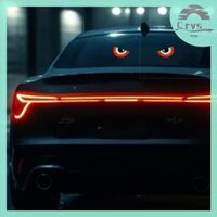 [Crystal2.vn] 2 Đèn LED trang trí ô tô USB Không dây Đèn mắt quỷ Phụ kiện ô tô