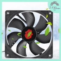 [Crystal2.vn] Quạt khung gầm máy tính để bàn tốc độ cao 4 chân 12cm Bộ tản nhiệt