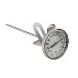 【Crystalawaking】Kitchen Home Stainless Steel Milk Espresso Coffee Frothing Thermometer (Intl)