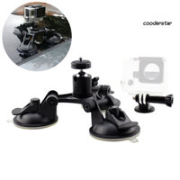 [Cs] Giá đỡ máy ảnh gắn cốc hút ba ô tô tự động cho GoPro Hero 3 + / 4 / 5