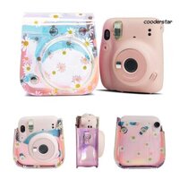 [Cs] Túi bảo vệ Camera in hoa mờ cho phim Fuji Instax Mini 11