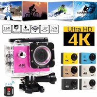 [Cs] WiFi chống nước 4K 1080P Máy quay phim kỹ thuật số hành động thể thao siêu rõ nét