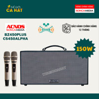 CS450ALPHA/ BZ450PLUS Loa Karaoke Bluetooth Di Động có chống hú 150W ACNOS Soncamedia