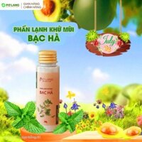 (CSCT) Phấn lạnh khử mùi Bạc hà 30g - PƠ LANG. Khử mùi 12h, không vàng áo.