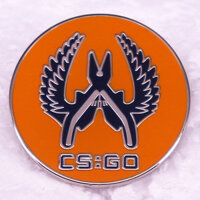 CSGO brooch, CS game badge, CS button, alloy badge