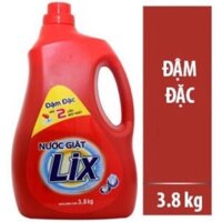 [CSKH86] Nước Giặt Lix 3.8kg Đậm Đặc / Nước Hoa