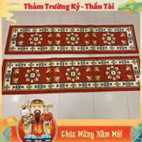 CT Bộ Thảm Ghế Trường Kỷ Len Dệt Dầy Cao Cấp Thần Tài