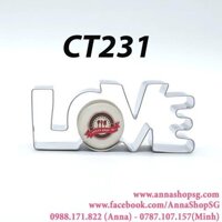 CT231 CUTTER CHỮ LOVE