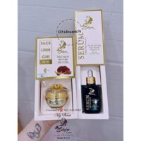 (CTX79) Combo Face Linh Chi Serum Linh Chi Skin Cream