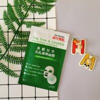 CTY NHOCANH Mặt Nạ Dr.Morita Tea Tree & Licorice Pore Refining Facial Mask
