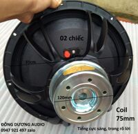 CỦ BASS 40 TỪ NEO JQ AUDIO TIẾNG CỰC SÁNG - GIÁ 2 CHIẾC - LOA BASS RỜI cao cấp