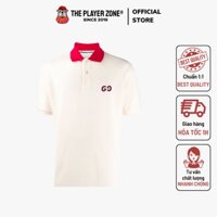 Củ Chi Polo - Áo Polo Củ Chi With Gờ Gờ Logo Red Collar Best Quality (Cream/Check Code)