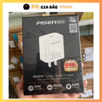 Củ / Cóc Sạc Nhanh 30w Cho iPhone 15 Pro Max  Pisen C24