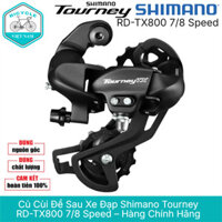 Củ Cùi Đề Sau Xe Đạp Shimano Tourney RD-TX800 7/8 Speed – Hàng Chính Hãng