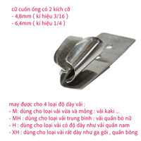 cữ cuốn ống , cuốn sườn cho máy may cuốn sườn công nghiệp 927 , 928 ...