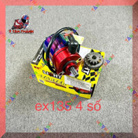 Củ đề exciter 135 4 số trái lớn Light racing MS33