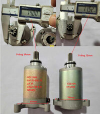 Củ đề mô tơ đề Suzuki GZ150A EN150A GZ125HS GN125 EN125 2A 2F 2A/2F/2E K-A GN125F và các dòng xe tương ứng