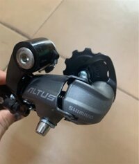 Củ đề Shimano Altus 9s RD-M370 indonesia - Màu Xám Đen - LX (Chiếc)