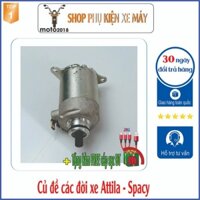 Củ đề xe máy ATTILA - SPACY 582 - [Tặng cáp sạc 3in1]