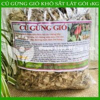 Củ Gừng Gió khô sạch đóng gói 1kg